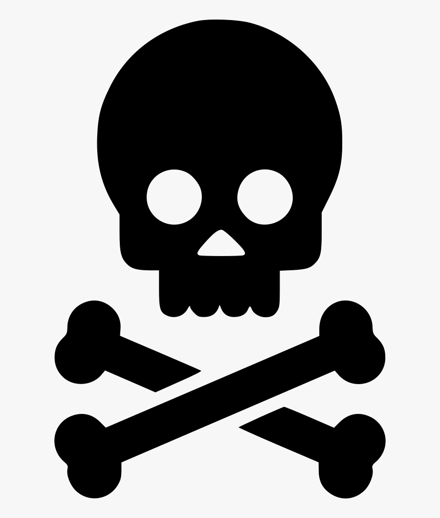 Transparent Crossbones Png - Skull And Bones Png, Transparent Clipart