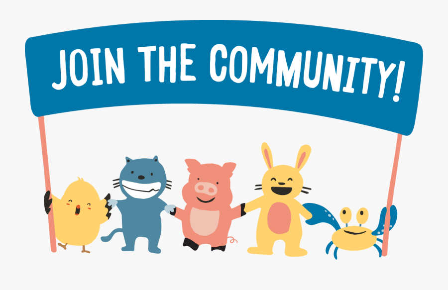 Clip Art Community Cartoon - Our Community, Transparent Clipart