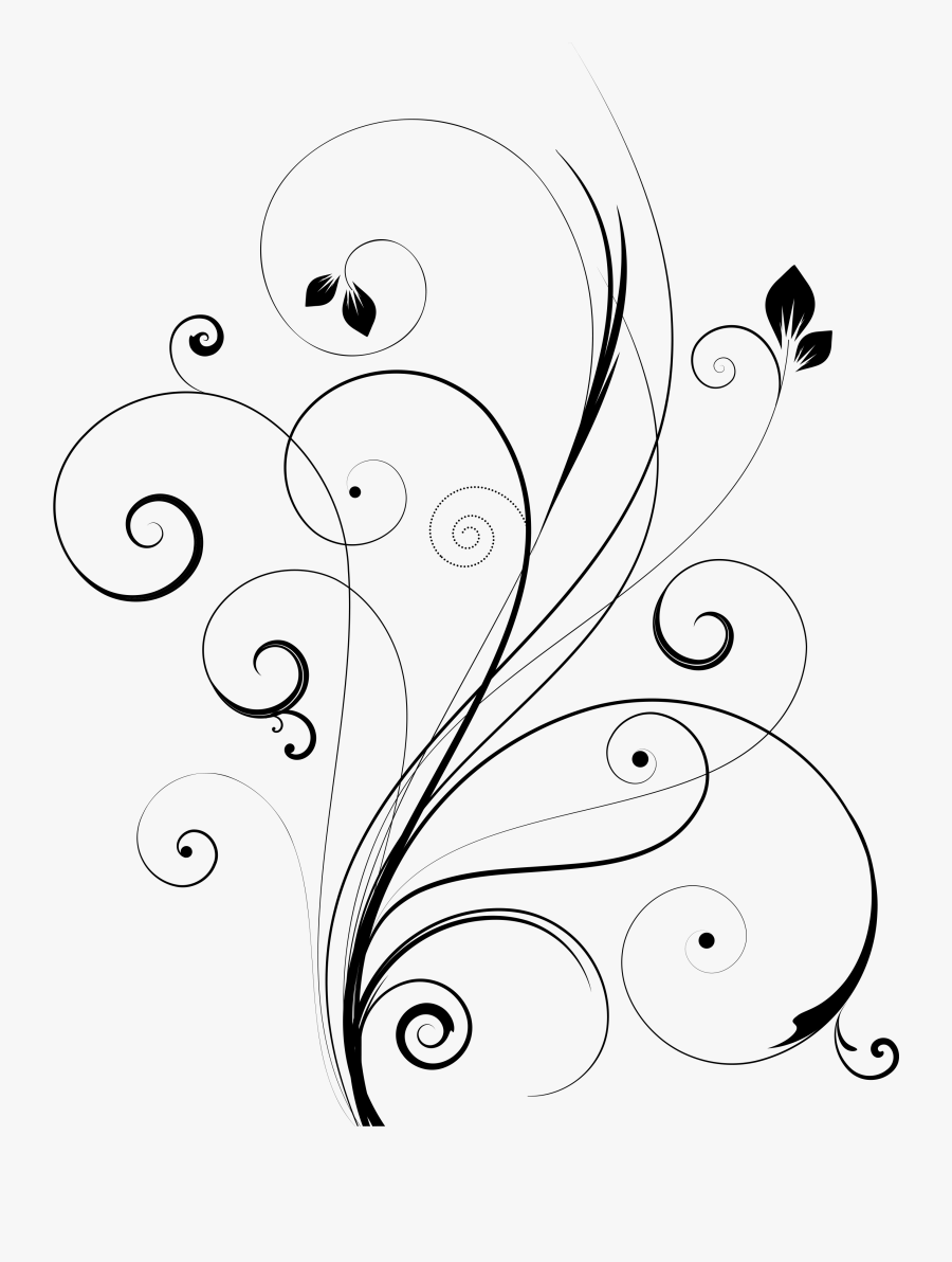 Free Ornate Swirl - Clip Art, Transparent Clipart