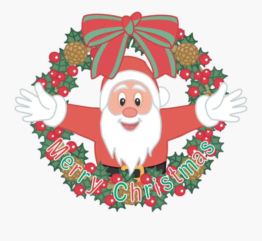 Christmas Decoration,christmas Eve,conifer - Santa Claus, Transparent Clipart