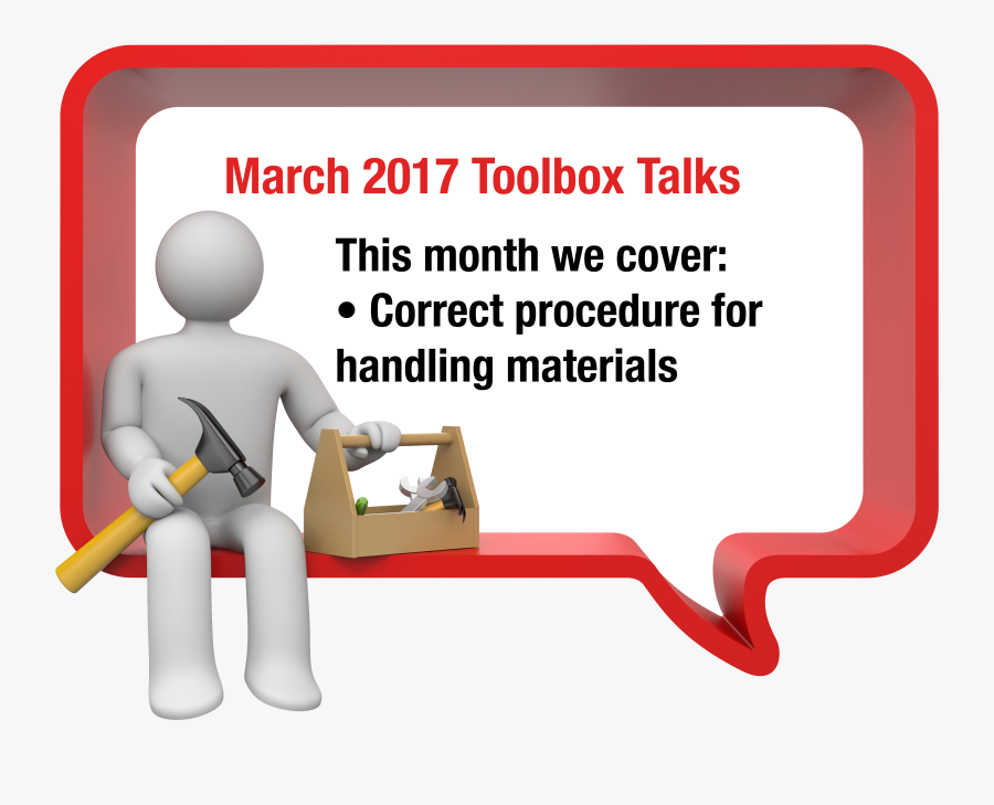 Mechanic Clipart Toolbox - Toolbox Talk, Transparent Clipart