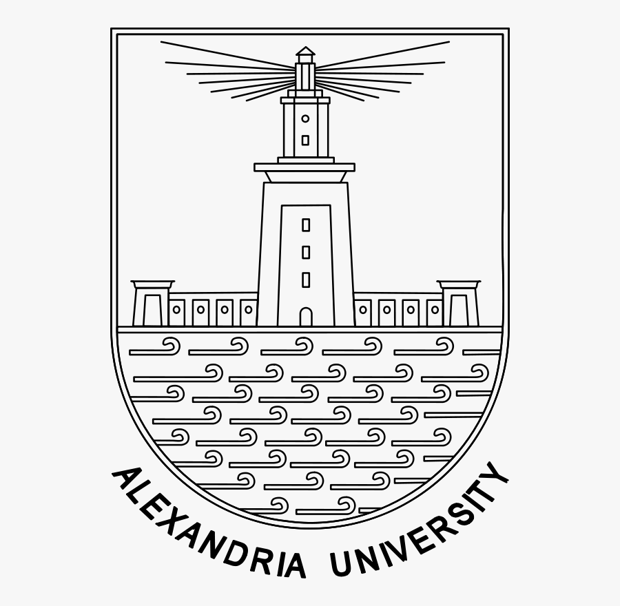 University Of Alexandria - Alexandria University Faculty Of Engineering Logo, Transparent Clipart