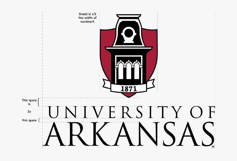 U Of Arkansas Logo, Transparent Clipart