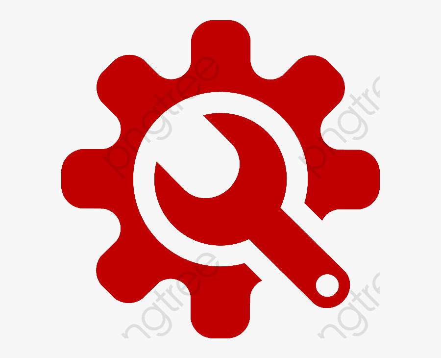 Maintenance Wrench, Wrench Clipart, Red, Gear Png Transparent - Clipart Maintenance, Transparent Clipart