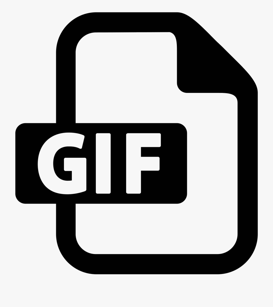The Gif Image"s Main Shape Is A Rectangle - Graphics Interchange Format Logo, Transparent Clipart