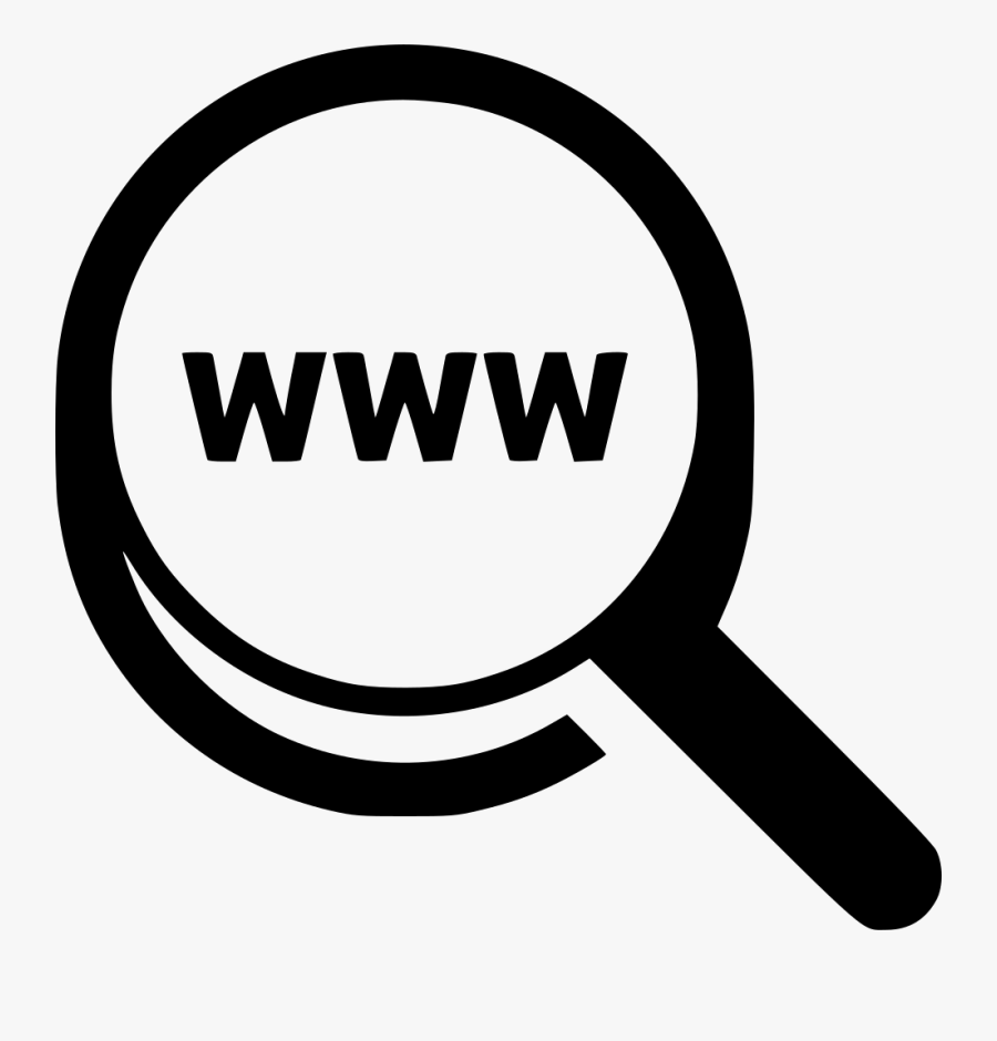 Website Clipart World Wide Web - Web Search Icon Png, Transparent Clipart