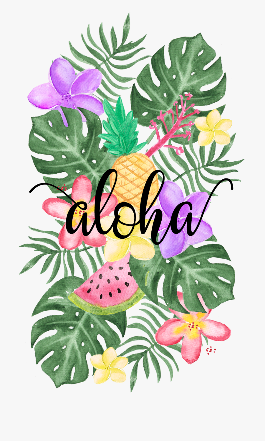 #tropical #floral #vibes - Art Designs Tropical Drawings , Free ...