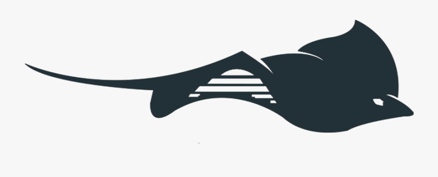 Silhouette Stingray Png, Transparent Clipart