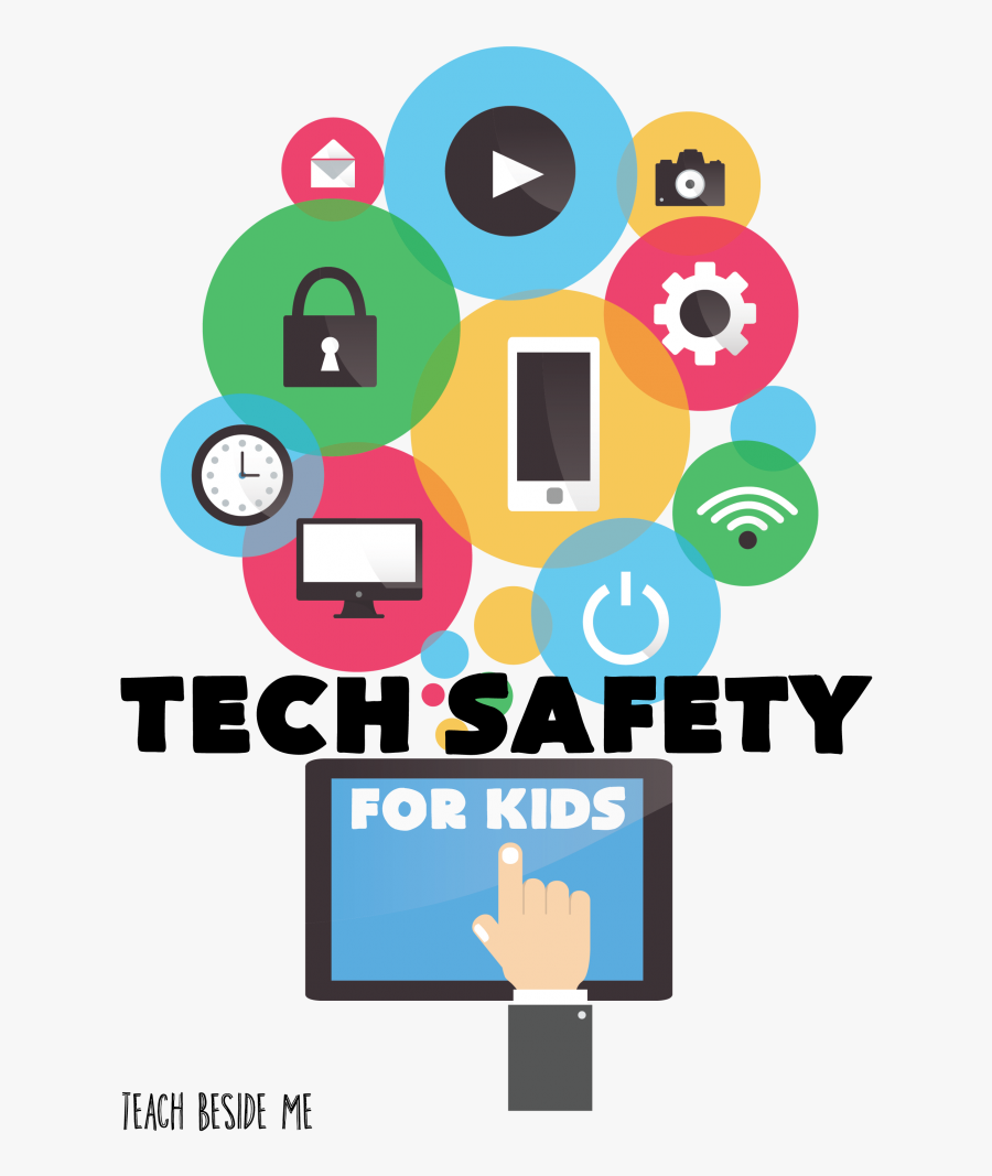 Keeping Kids Safe Online - Technology Safety For Kids, Transparent Clipart