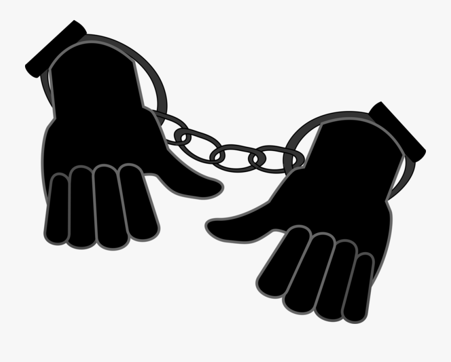Hands In Handcuffs Clipart, Transparent Clipart