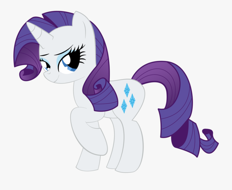 My Little Pony Rarity Transparent Background - Little Pony No Background, Transparent Clipart