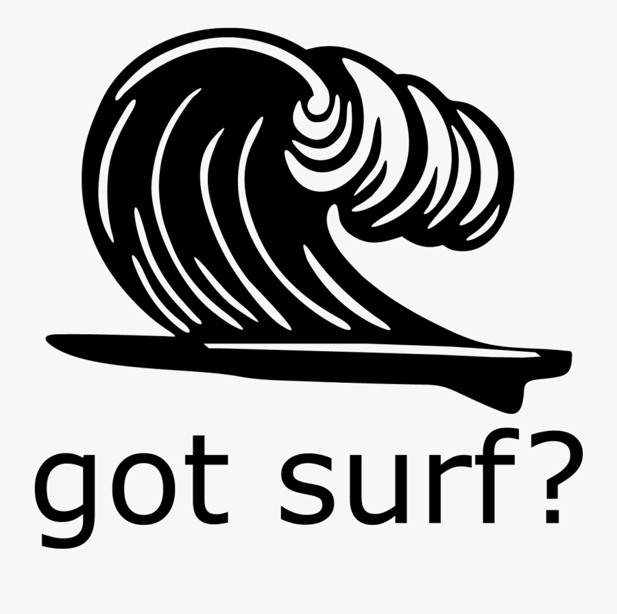Wind Wave Big Wave Surfing Clip Art - Clip Art Surf Wave, Transparent Clipart