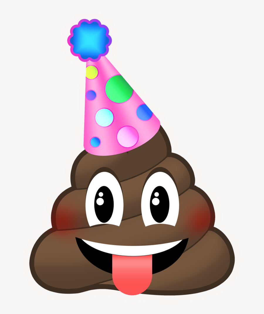 Pile Of Poo Emoji Birthday Happiness T-shirt - Happy Birthday Poop Emoji, Transparent Clipart