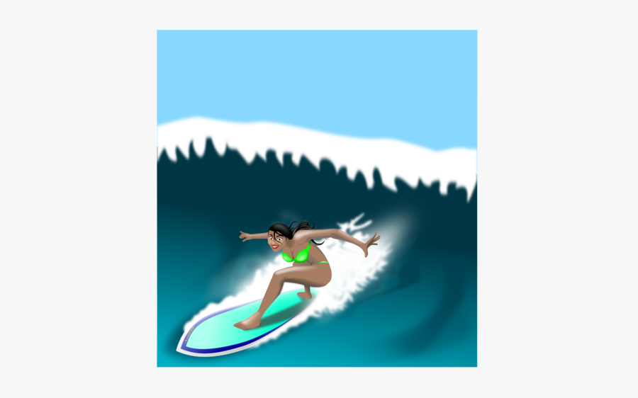Surface Water - Surfing, Transparent Clipart