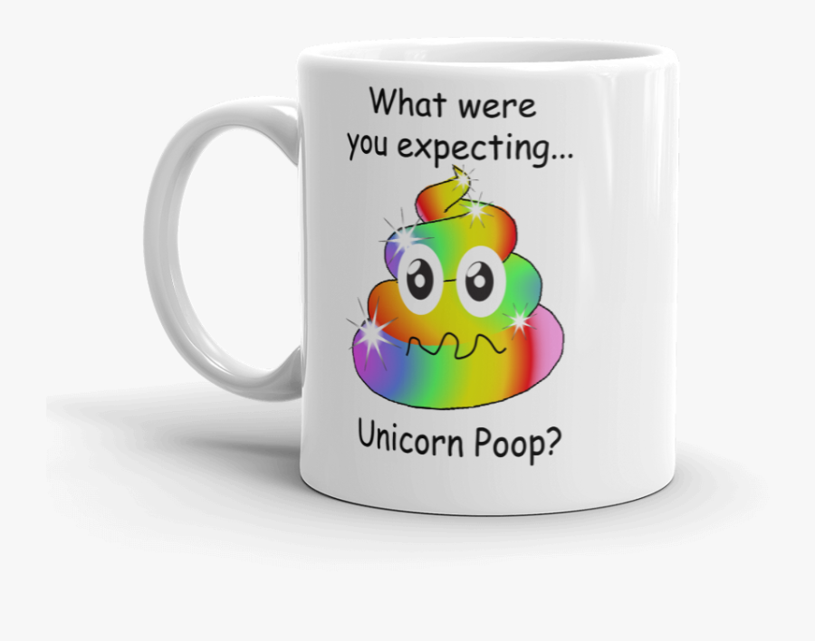 Funny Unicorn Poop Emoji Mug - Teachers Day Quotes On Cup, Transparent Clipart