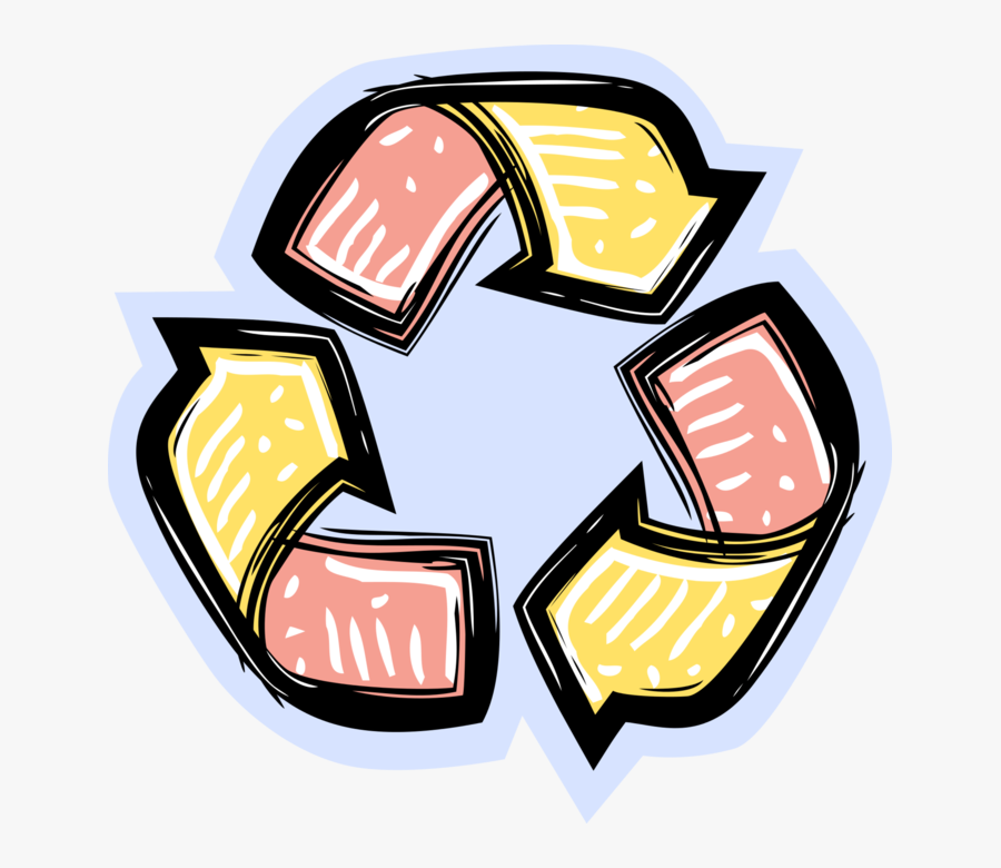 Vector Illustration Of International Recycling Logo - Environment At A Cost, Transparent Clipart
