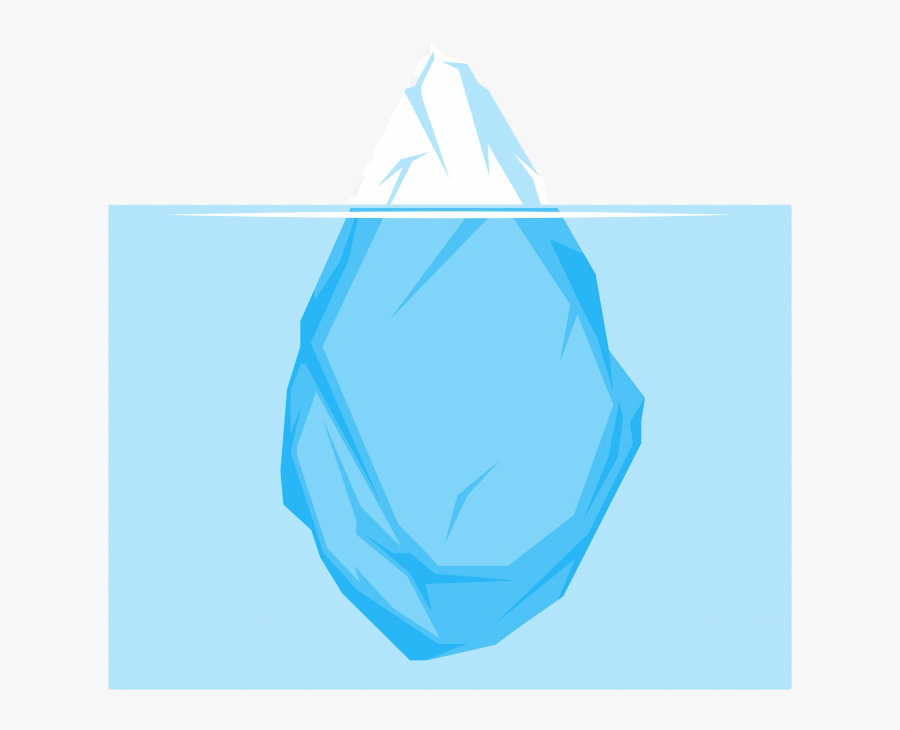 Transparent Iceberg Png - Clip Art Ice Berg, Transparent Clipart