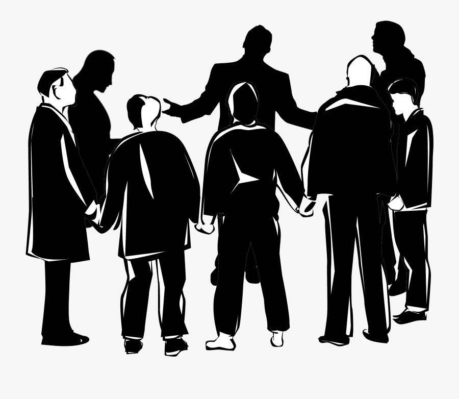 Aspiring Christian Teachers On Emaze - Silhouette Of Group People Praying, Transparent Clipart