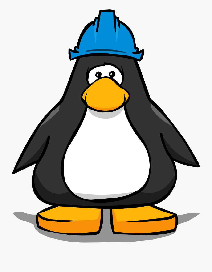 Iceberg Clipart Club Penguin - Penguin With Santa Hat, Transparent Clipart