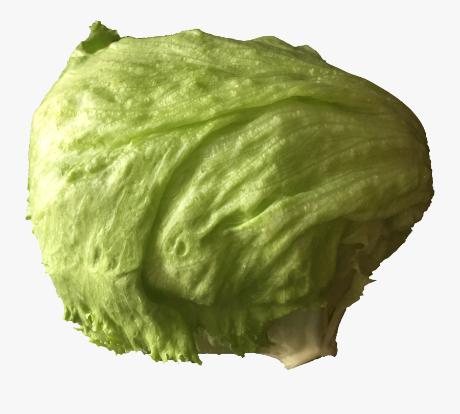 Transparent Cabbage Clipart - Clipart Image Of Lettuce, Transparent Clipart