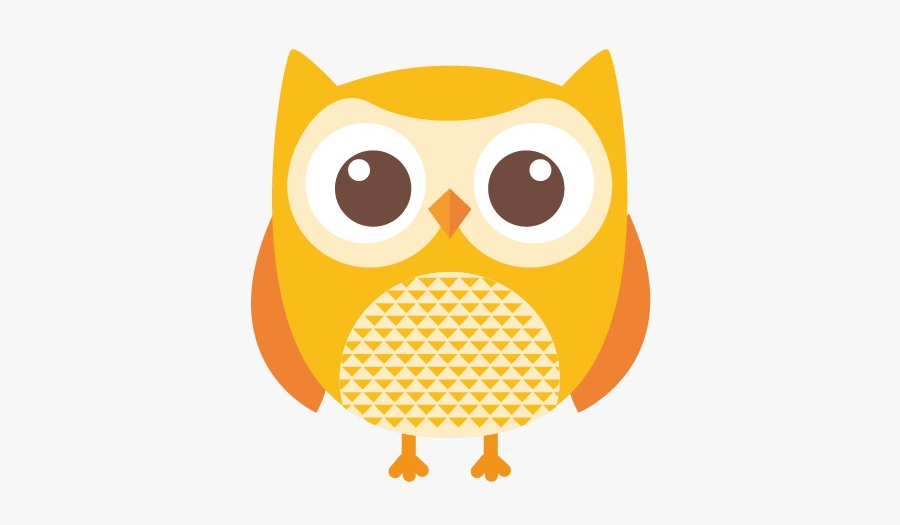 Yellow Owl Clipart Transparent Png Cute Owl Cartoon Free