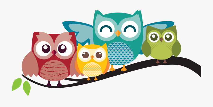 Family Clipart Owl - Owl Cartoon Png, Transparent Clipart