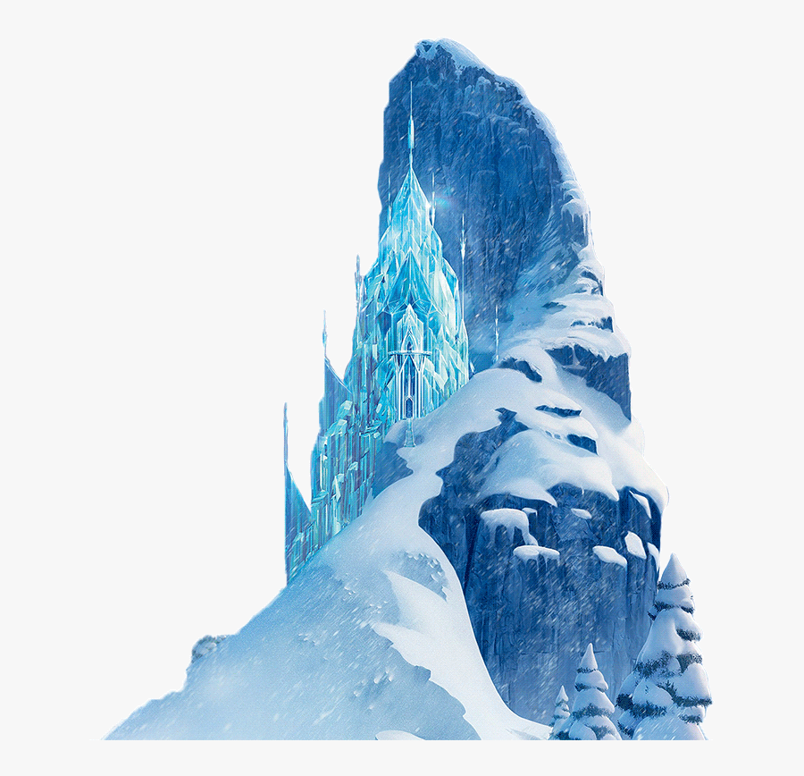 Frozen Clipart Ice Castle - Chateau Reine Des Neiges Film, Transparent Clipart