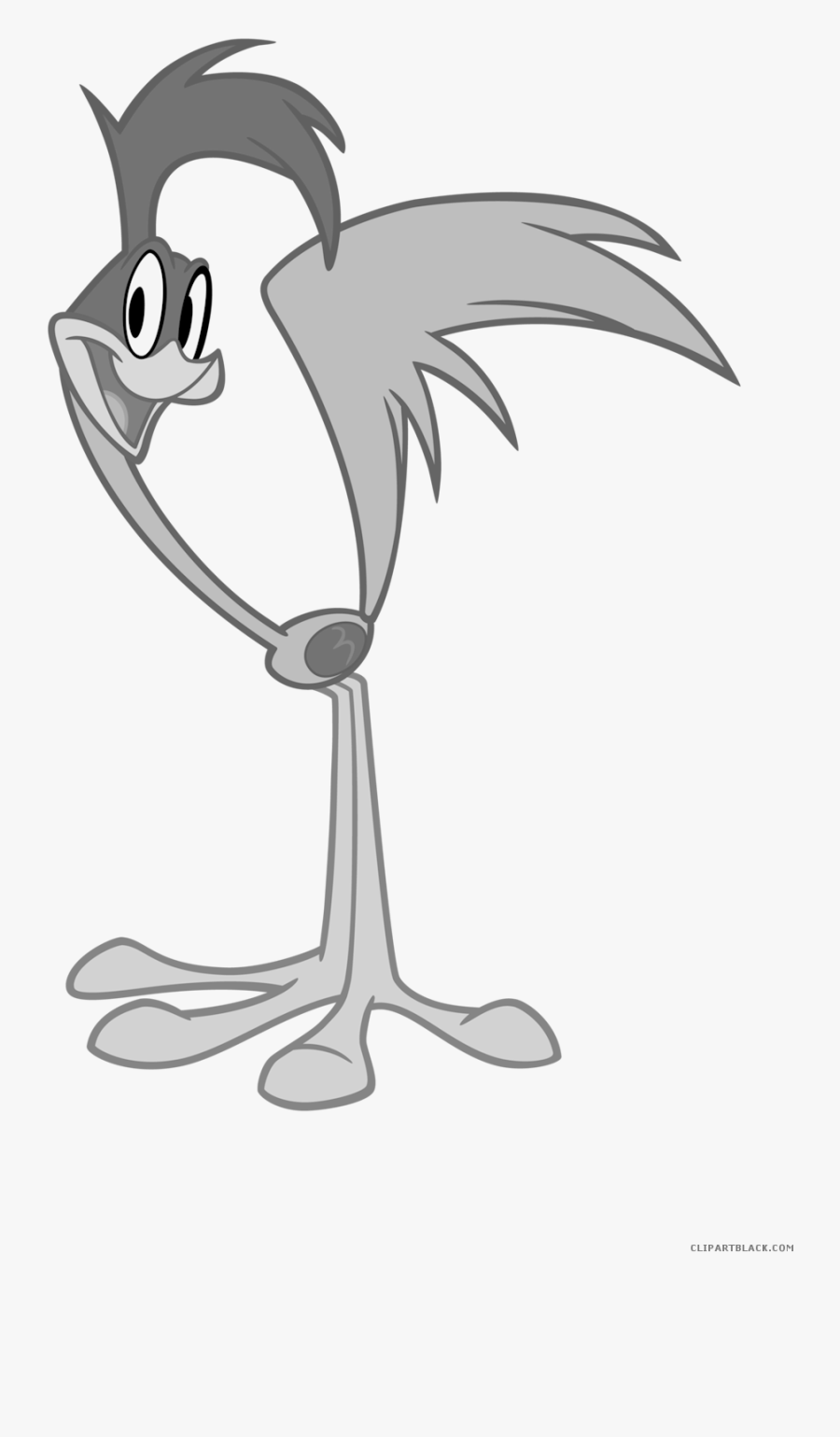Roadrunner Clipart - Looney Tunes Wile E Coyote And The Road Runner, Transparent Clipart
