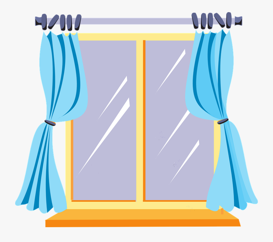 House Windows With No Curtains Clipart - Window Clipart Hd, Transparent Clipart