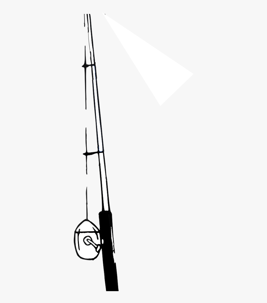 28 Collection Of Fishing Rod Clipart Black And White - Rifle, Transparent Clipart