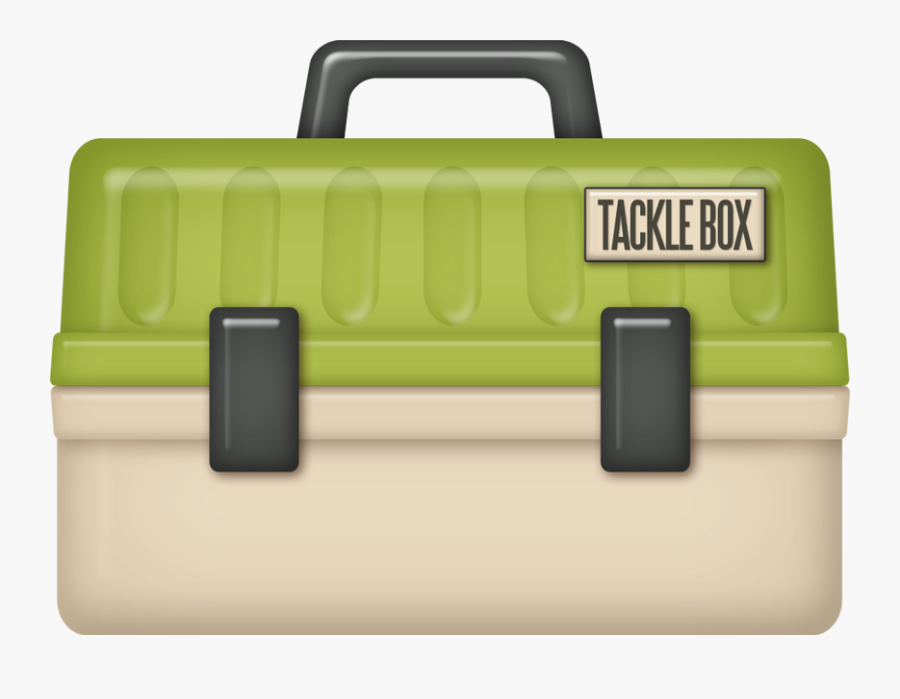 Fishing Tackle Box Clipart, Transparent Clipart