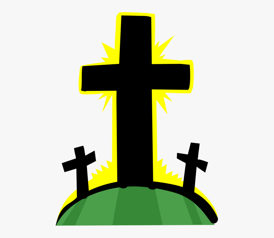 Calvary Golgotha Where Jesus Was Crucified - Jesus Crucified Clip Arts, Transparent Clipart