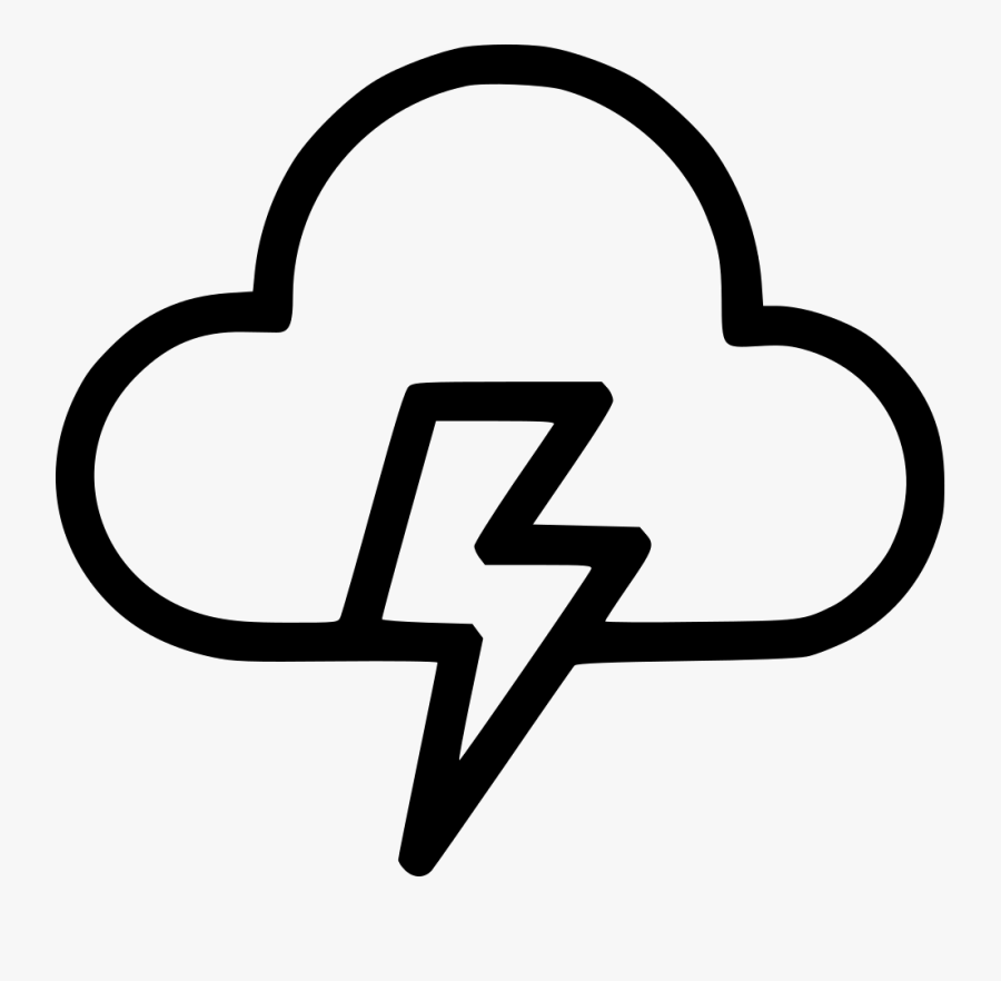 Weather Thunder Cloud Light Cloudy Lightning Comments - Clipart