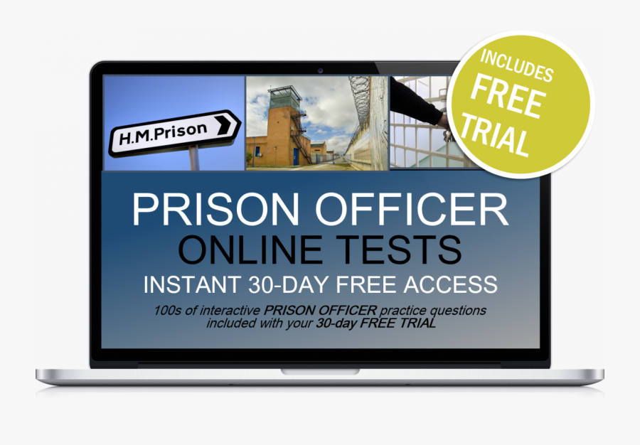 Free Online Interactive Prison Officer Practice Tests - Prison, Transparent Clipart