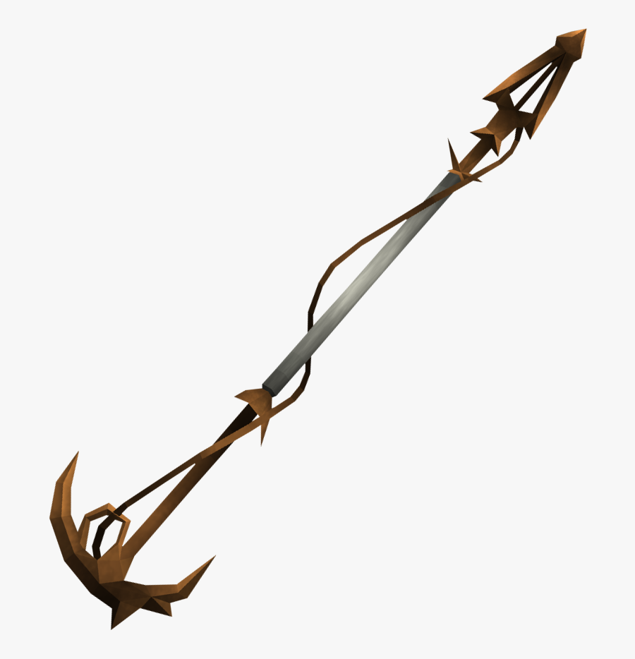 The Corrupt Dragon Spear Was Released On 15 October - Corrupt Dragon 2h Runescape 3, Transparent Clipart