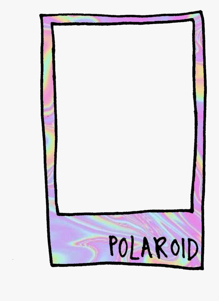 Tumblr Polaroid Tumblrpolaroid Tumblr Polaroidfreetoe - Радужная Рамка Пнг, Transparent Clipart