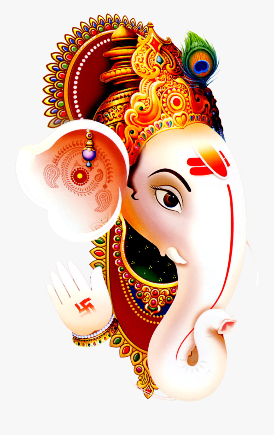 God Vinayagar Png - Ganesh Chaturthi Background Png , Free Transparent