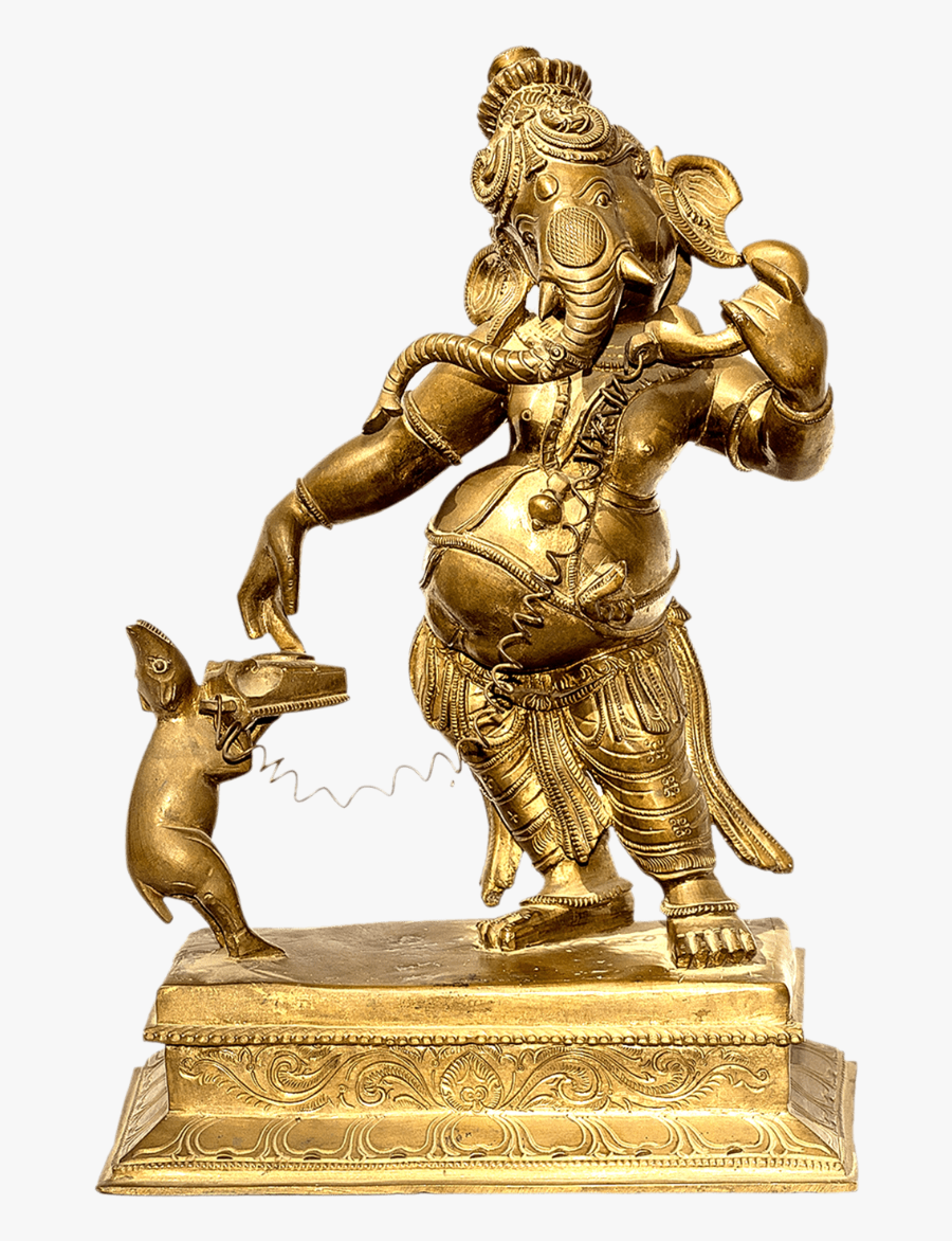 Vinayagar Images Png - Brass Vinayagar Hd Png, Transparent Clipart