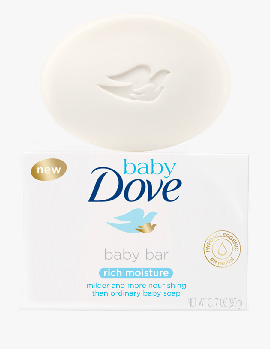 Dove Baby Bath Soap, Transparent Clipart