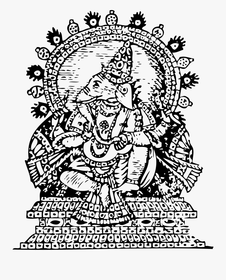 Ganesha, God Of Success - Ganesh Clip Art, Transparent Clipart
