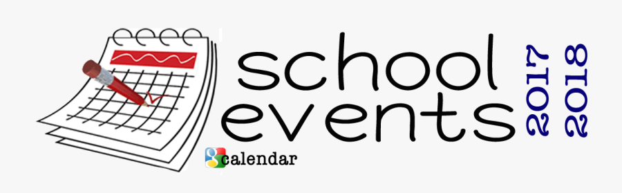 School Events - Calendar Clip Art, Transparent Clipart