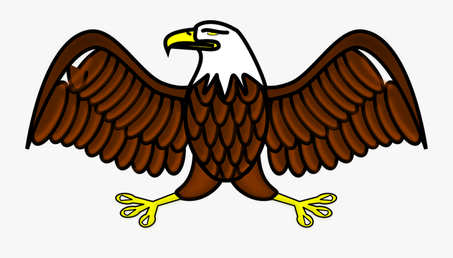 Eagle Bird Symbol Free Vector Graphic On Eagle- - Eagle Clipart, Transparent Clipart