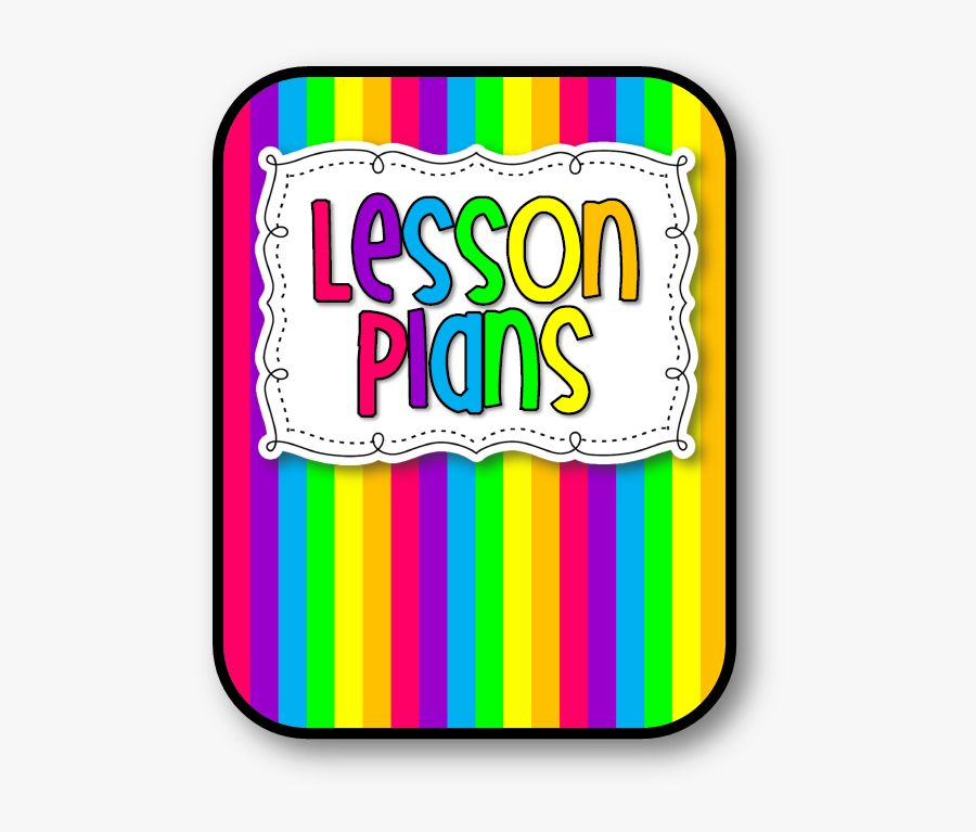 Rainbow Cover Lesson Plans Cl - Lesson Planning Lesson Plan Clip Art, Transparent Clipart