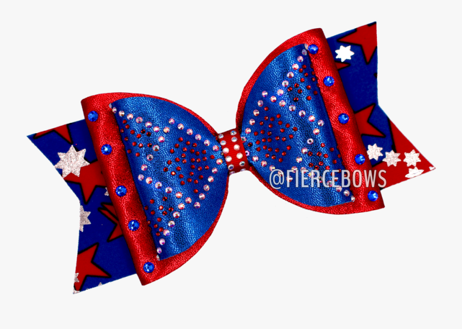 All American Girl Dolly Bow Fierce Bows Clipart , Png, Transparent Clipart