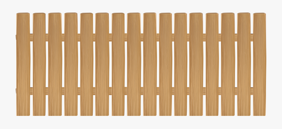 Clipart Rainbow Fence - Picket Fence, Transparent Clipart