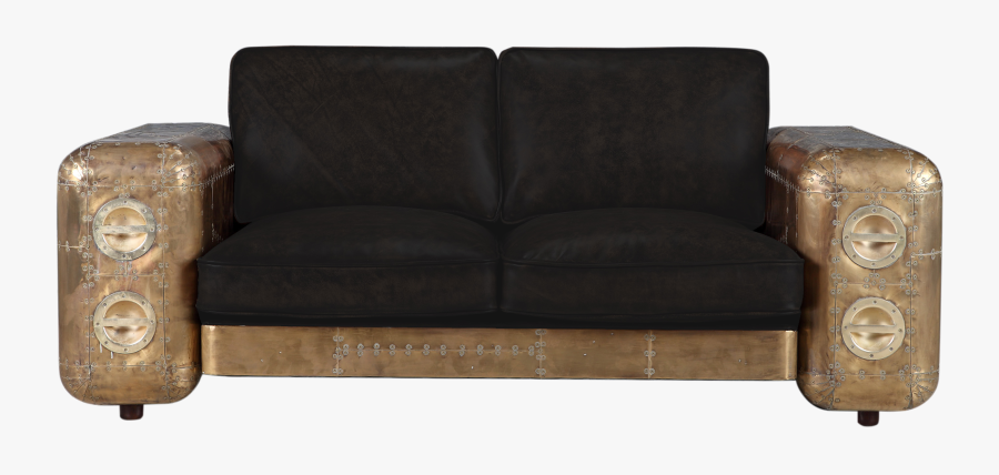 Transparent Vintage Couch Png - Loveseat, Transparent Clipart