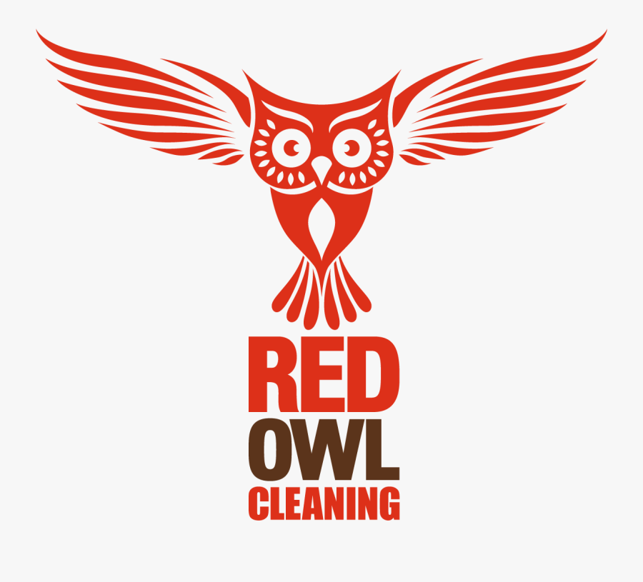 Red Owl Cleaning - Eagle, Transparent Clipart
