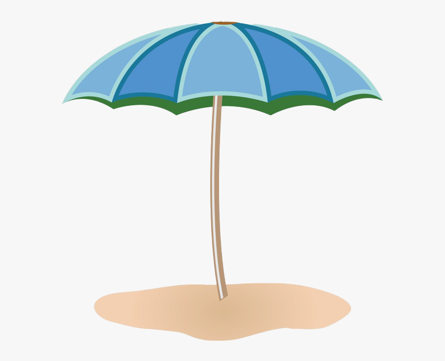 Summer Beach Umbrella Png Photo - Umbrella, Transparent Clipart