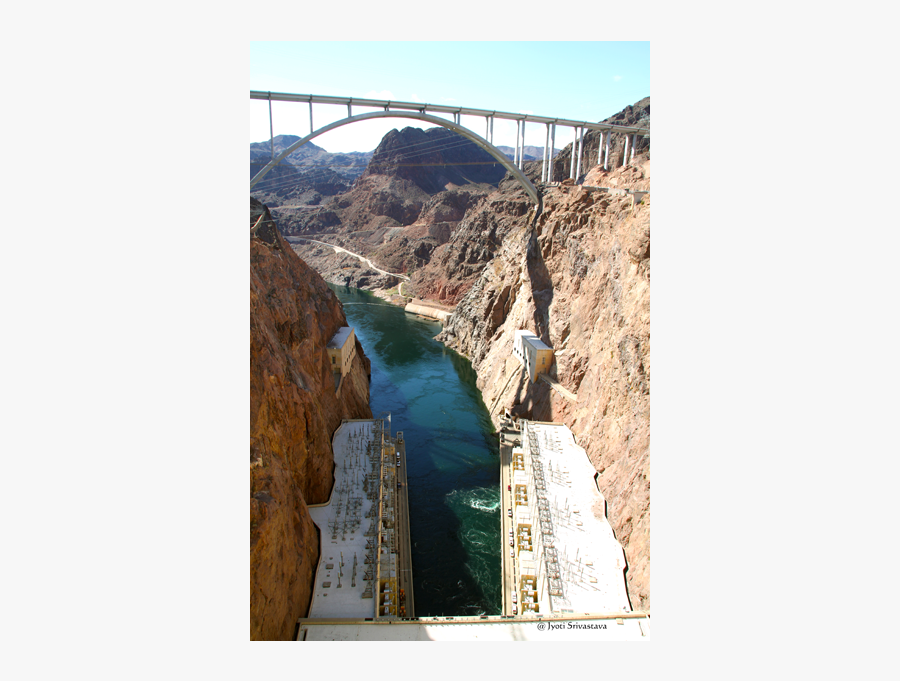 Clip Art Hoover Dam Aerial View - Hoover Dam, Transparent Clipart