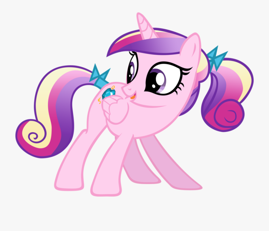Rainbowdashfan2012, Ponytail, Princess Cadance, Safe - My Little Pony Princess Cadence Filly, Transparent Clipart